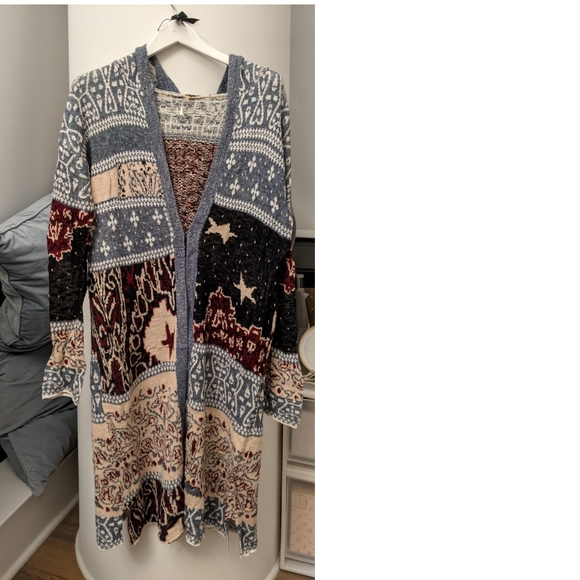 SOLD Free People Duster Cardigan - M - Picture 1 of 5